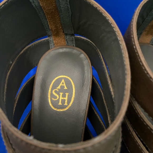 Ash Platform Lotus Size 9 Tan Leather - Picture 9 of 13